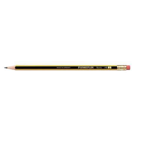 Espositore 72 matite con gommino Staedtler Noris® HB 122 KP72